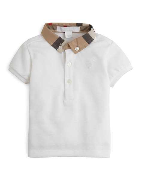 mini williams red polo burberry|Burberry Boys' Mini William Polo .